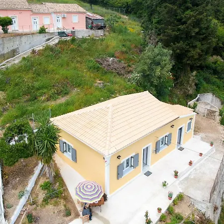 Corfu Mountain House With Panoramic Sea View Chlomos